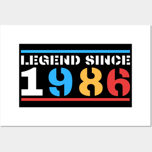 Legend since 1986 Posters and Art